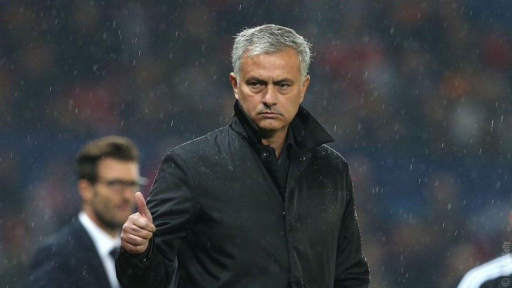 Mourinho could be given a touchline ban. Twitter/ManUnited