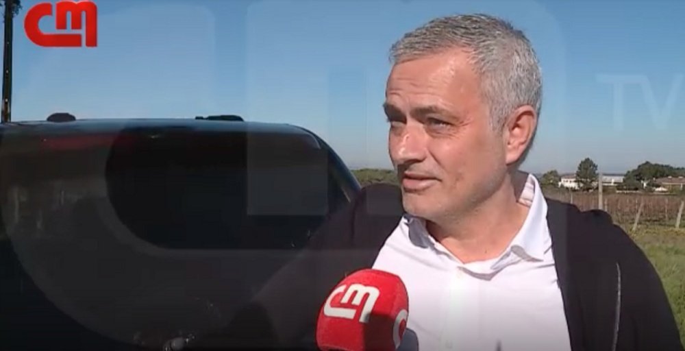 Mourinho s'est de nouveau exprimé publiquement. Capture/CorreiodaManha