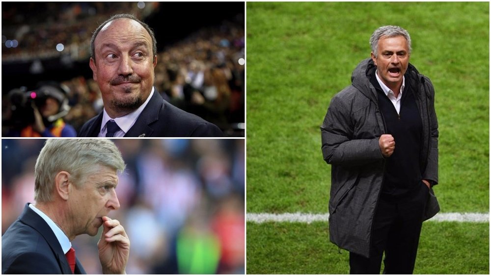 Jose Mourinho, Wenger and Rafael Benítez, among the managers who spend most money. BeSoccer