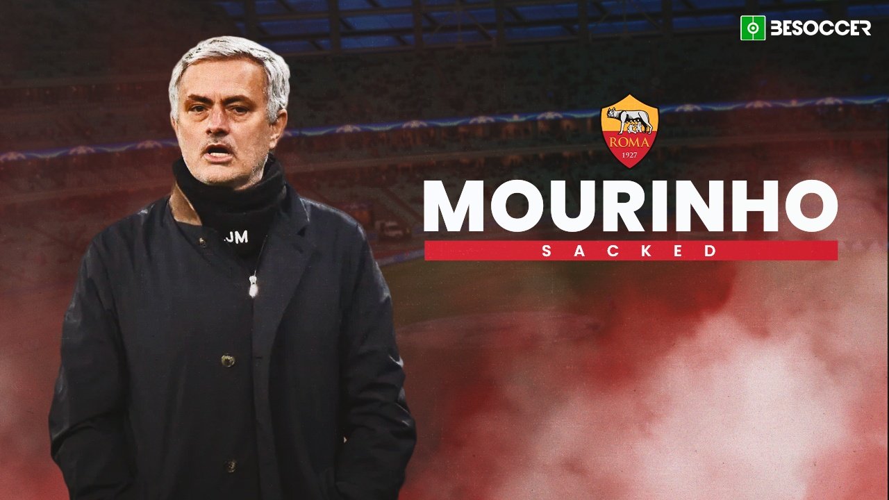 Official Jose Mourinho Sacked By Roma 