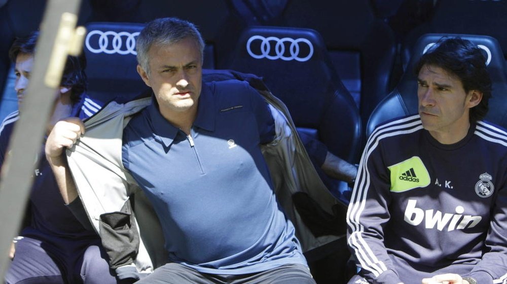 Karanka y Mourinho compartieron banquillo en el Real Madrid. EFE