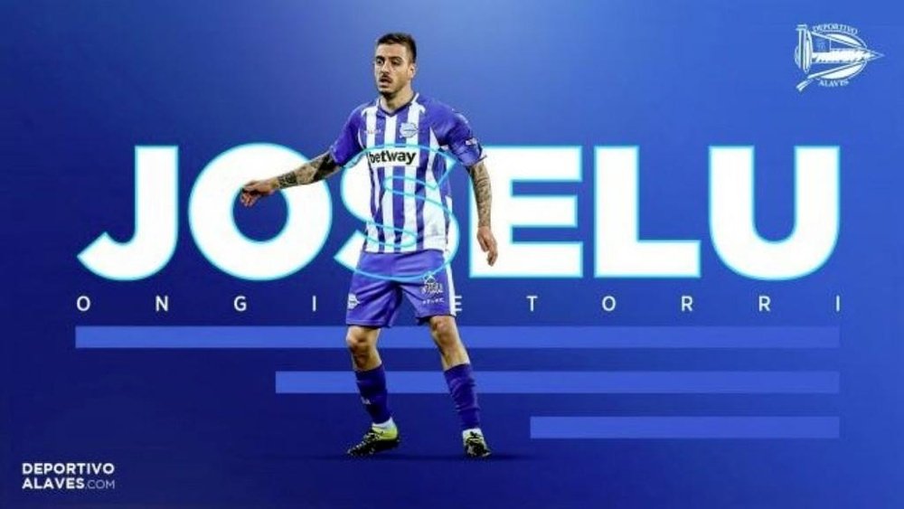 Joselu jugará la siguiente temporada en el Alavés. DeportivoAlavés