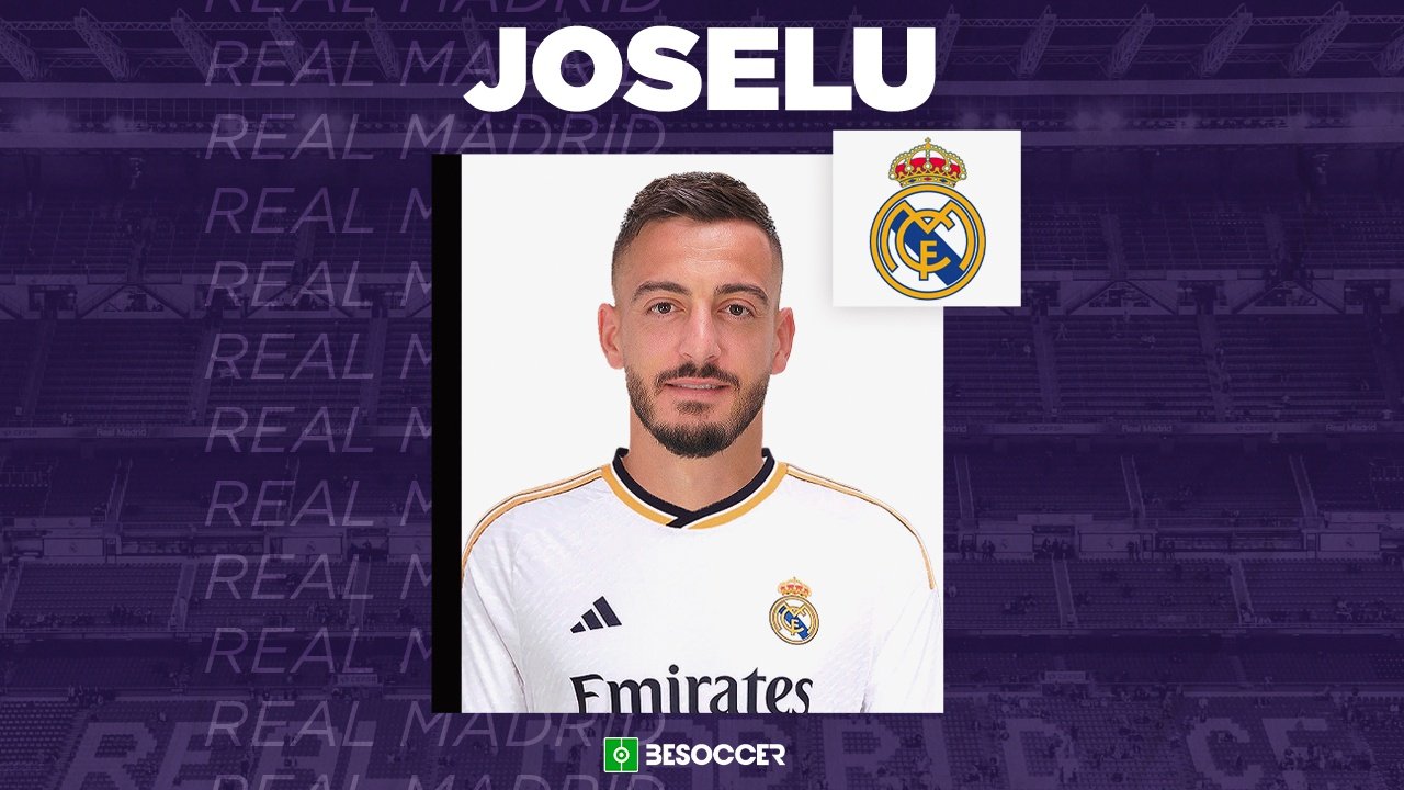 Real Madrid announce the signing of Joselu. BeSoccer