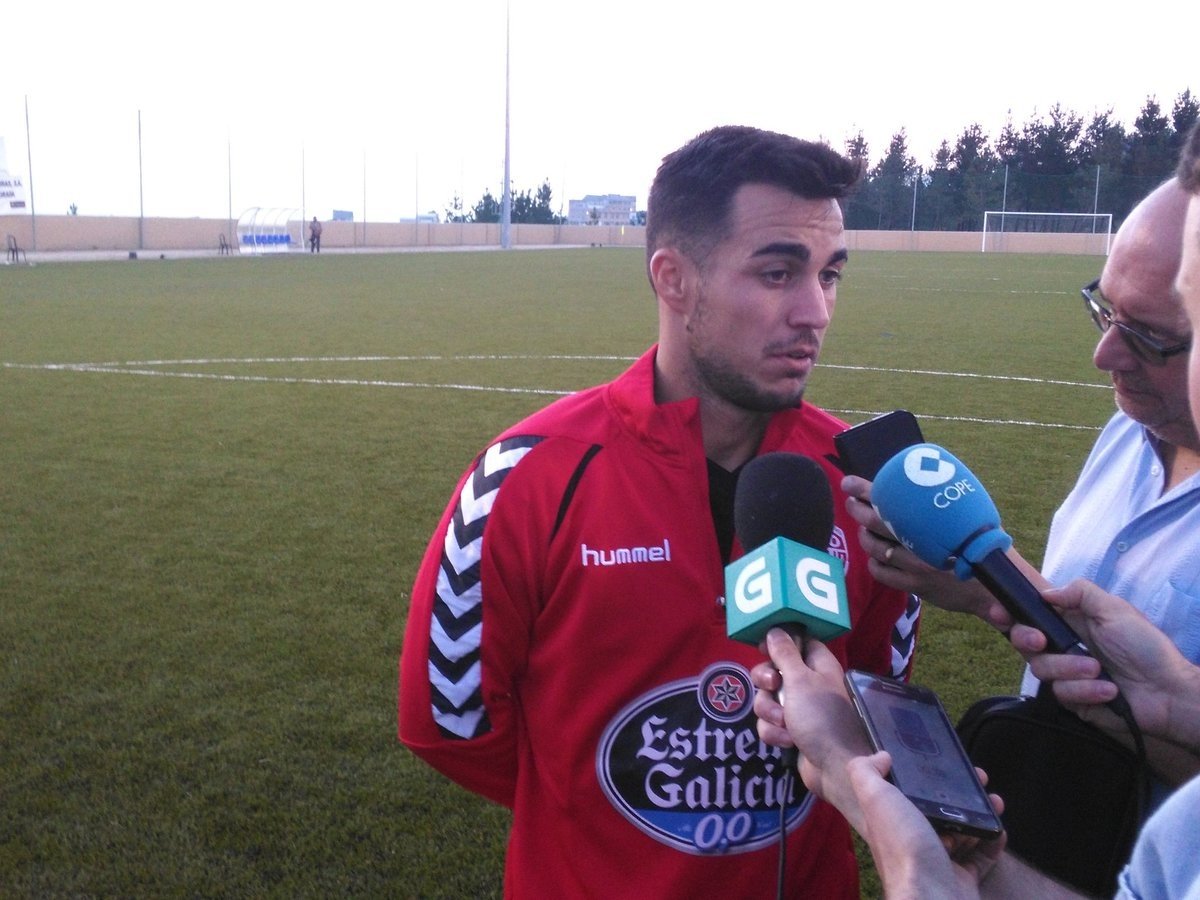 Joselu Moreno, jugador del Lugo. FútbolminuTE