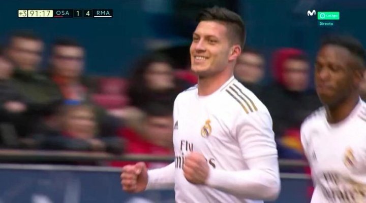 Jovic scores his 2nd Real Madrid goal