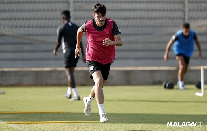 Jozabed se estrena en la lista del Málaga para jugar ante el Alcorcón