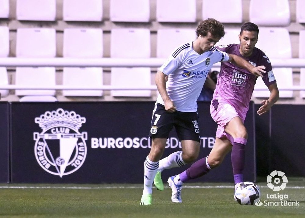 El Burgos venció al Málaga. LaLiga