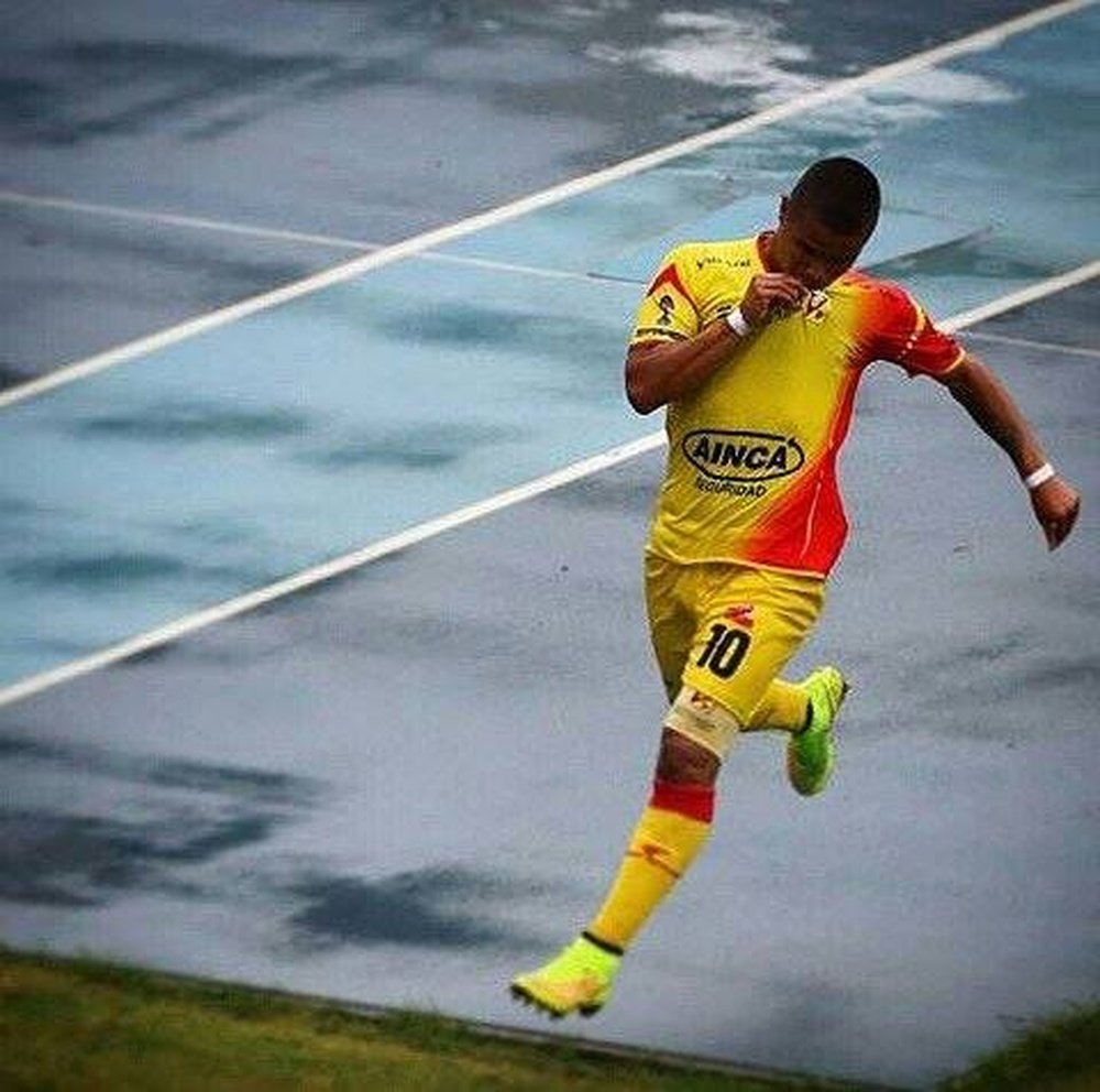 Juan Camilo 'Cucho' Hernández es la sensación de la Primera B de Colombia. DeportivoPereira