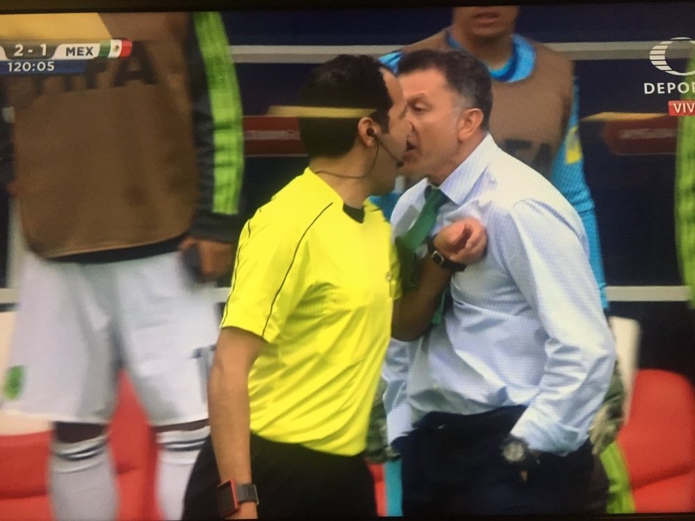 Mexican coach Juan Carlos Osorio has received a six-game ban. Twitter