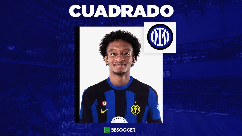 Cuadrado es nuevo jugador del Inter. BeSoccer