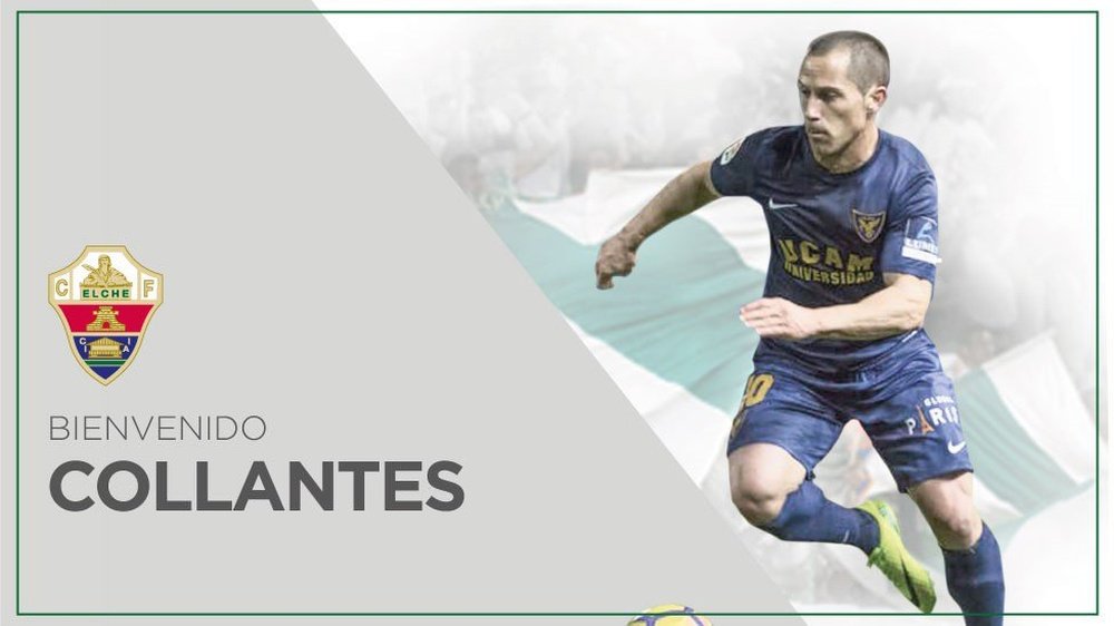 El jugador de 34 años jugó durante la pasada temporada en el UCAM Murcia. ElcheCF