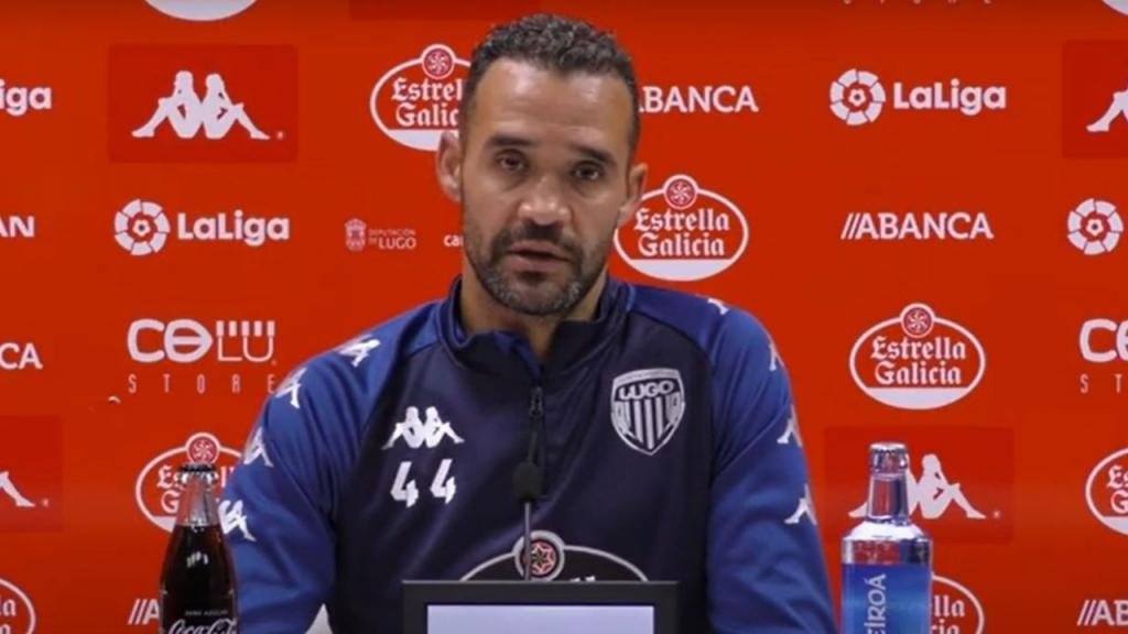 Juanfran, impaciente con los fichajes del Lugo. Captura/CDLugo