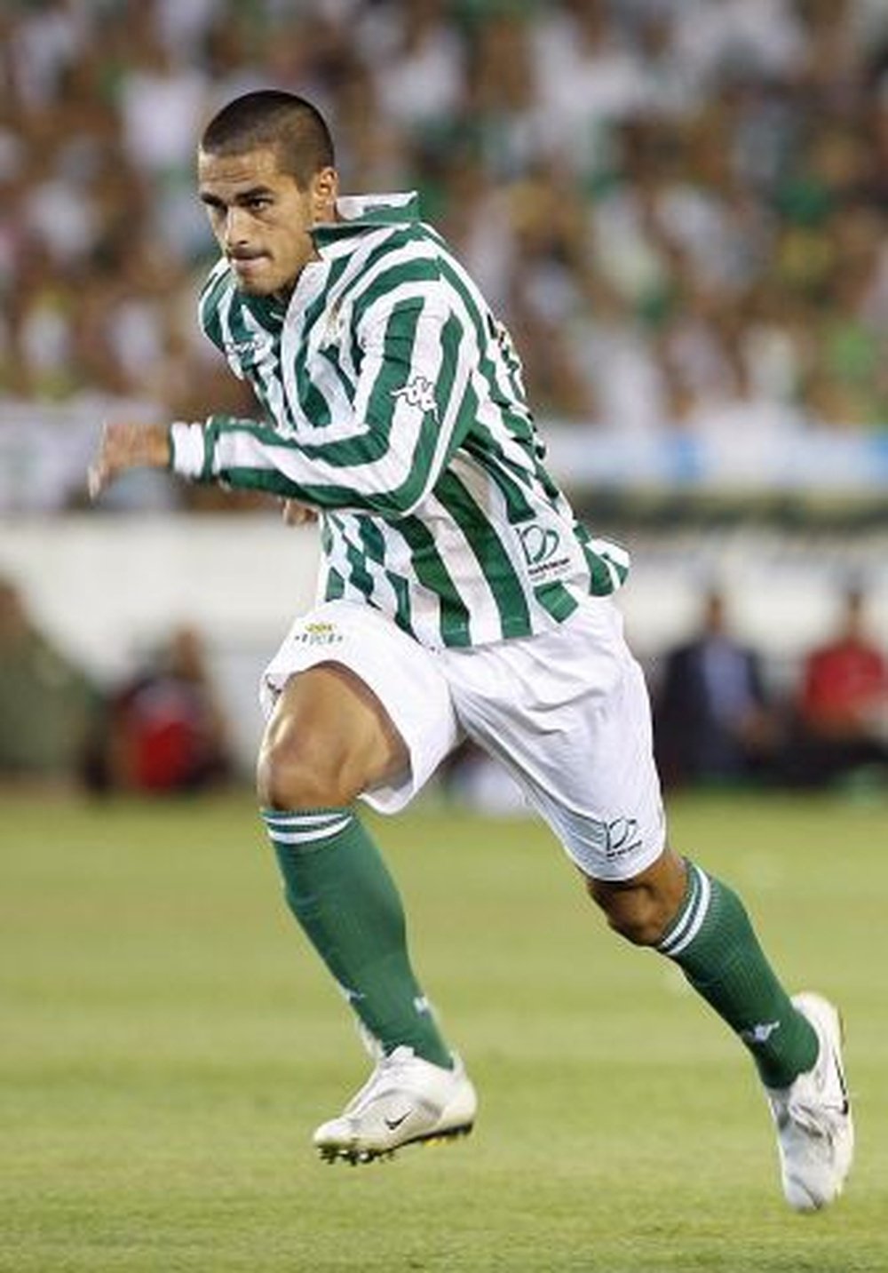 Juanito, durante su etapa como futbolista en el Betis. RealBetis