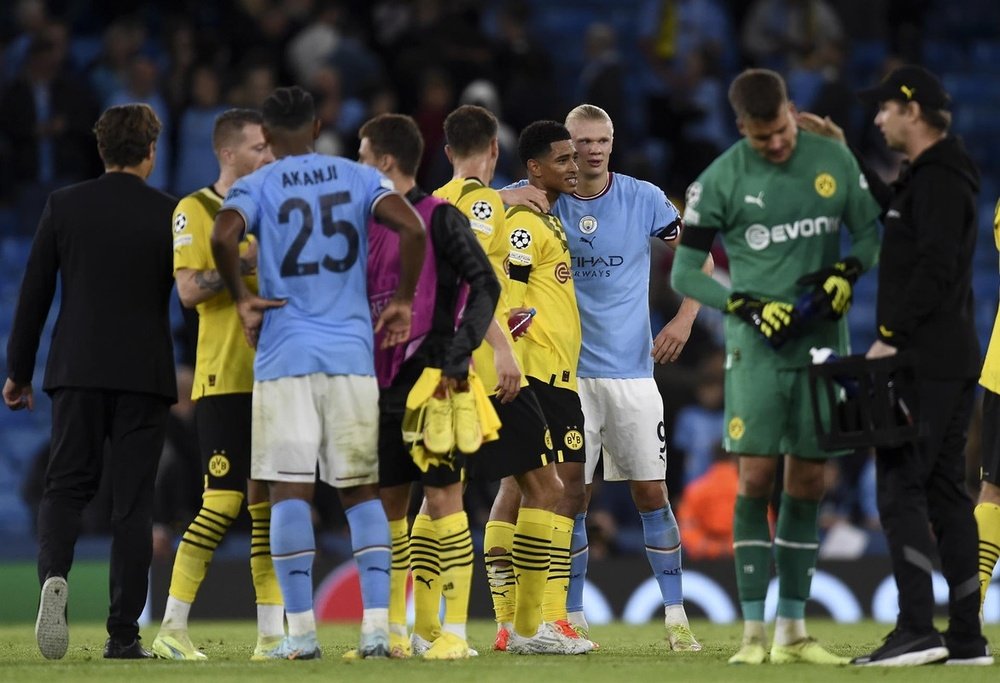 Jude Bellingham, objetivo de futuro para el Manchester City. EFE