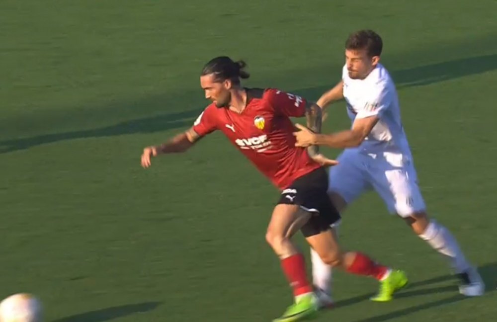 El Valencia ganó su segundo amistoso de la pretemporada. Captura/Gol