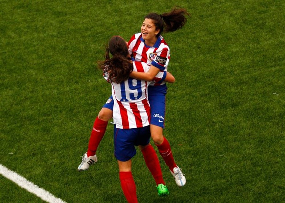 El Atlético Féminas ya es líder, de manera provisional, de Primera. ClubAtleticoDeMadrid