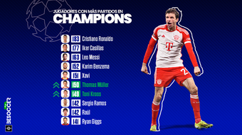 Nuevo capítulo en la lucha de Champions Müller-Kroos: el del Bayern atrapará a Xavi