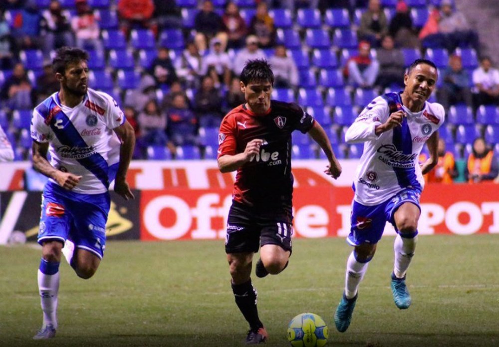 Puebla no pudo pasar del empate ante los 'monarcas'. AtlasFC