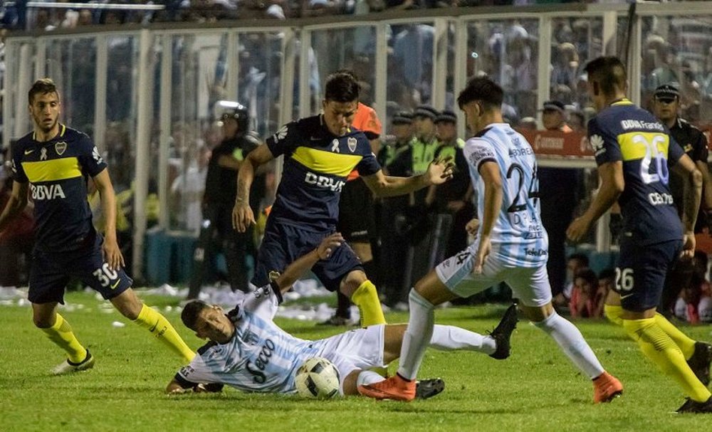 Atlético Tucumán impuso un alto ritmo de partido y se llevó un punto. BocaJrsOficial