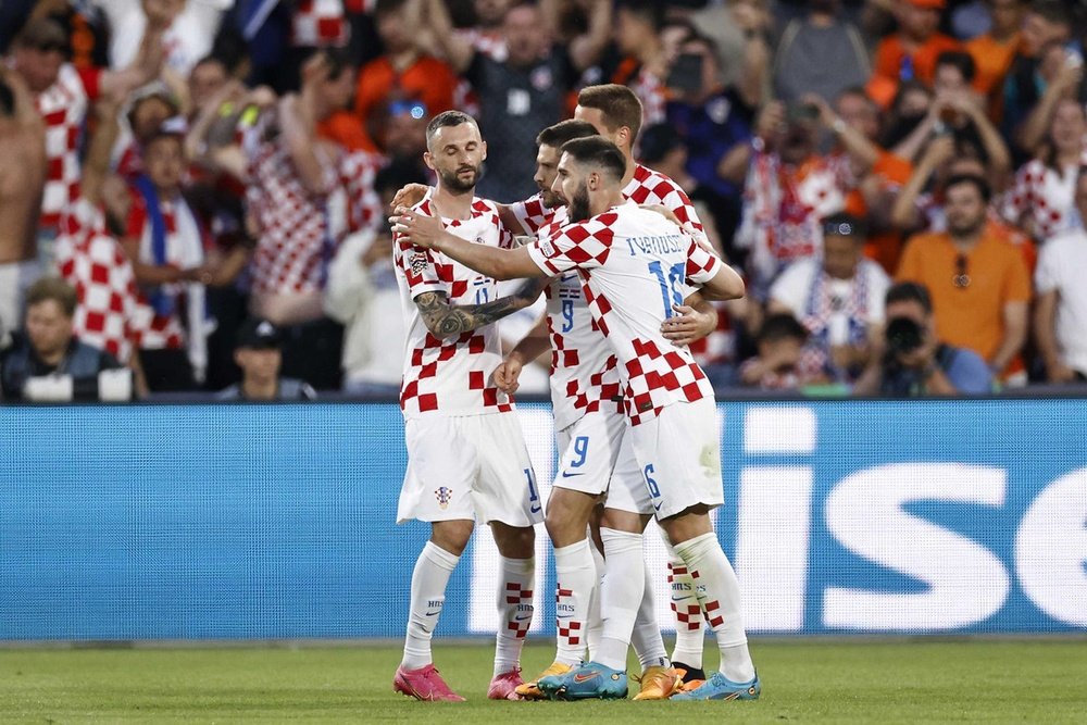 Croácia está na final da Liga das Nações 22-23. EFE