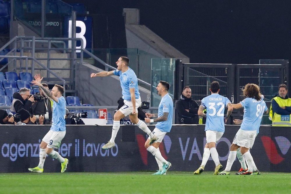La Lazio estará en las semifinales de la Coppa Italia. EFE
