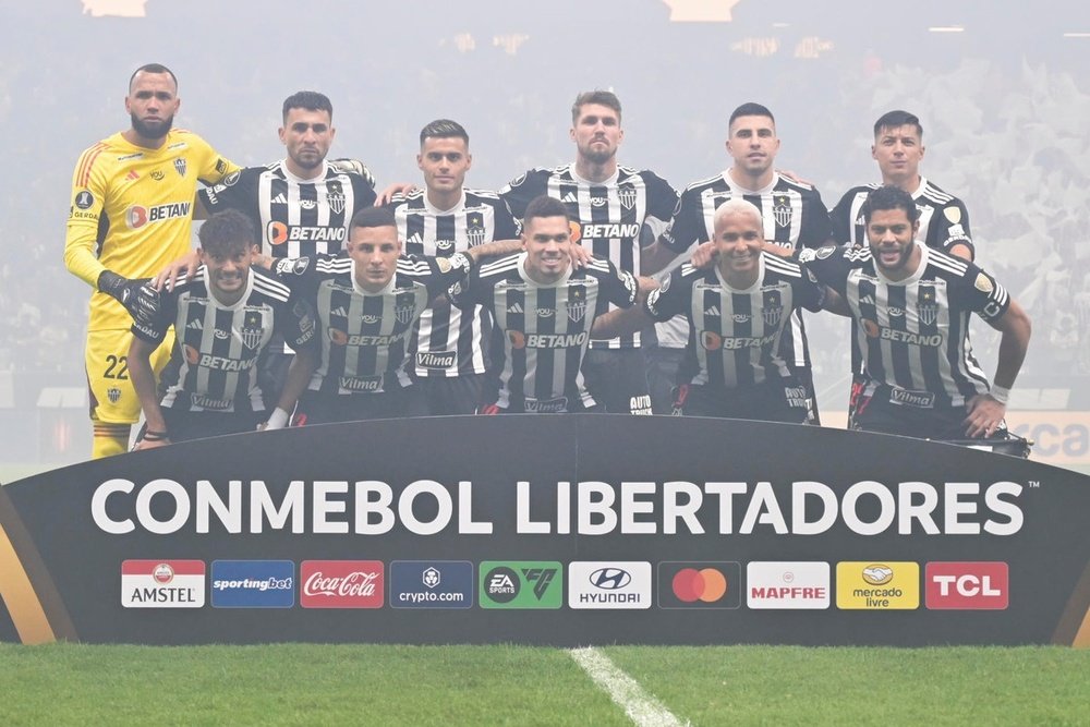 Jogadores do Atlético-MG, em foto de arquivo. EFE