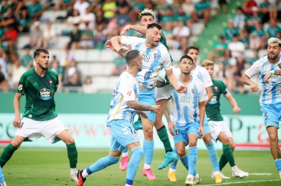 El balón parado frustra al Málaga