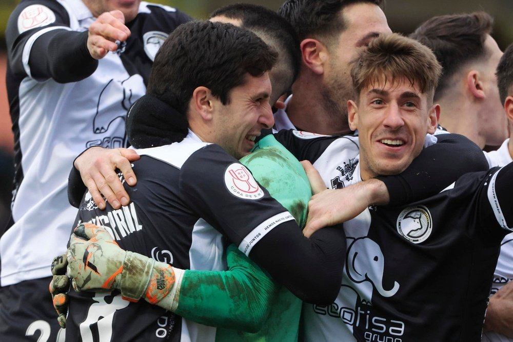 Unionistas eliminó al Villarreal de la Copa del Rey. EFE