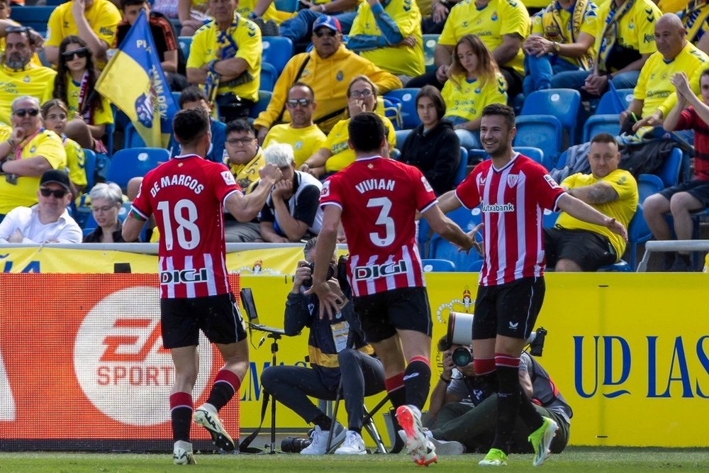 El Athletic Club sueña con la Champions League. EFE