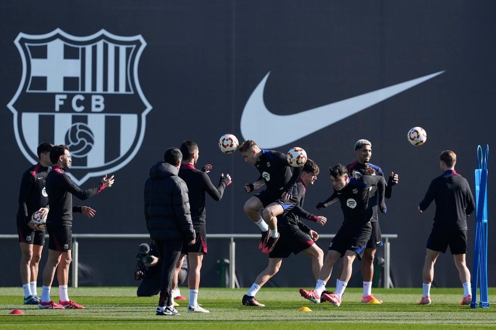 Gavi will miss the Copa del Rey match against Valencia. EFE