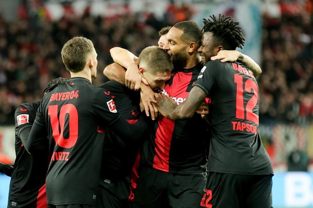 El Bayer Leverkusen cuenta 33 partidos seguidos sin perder. EFE