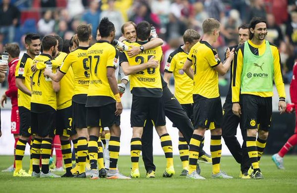 El Dortmund quiere los 3 primeros puntos de la Europa League. Twitter