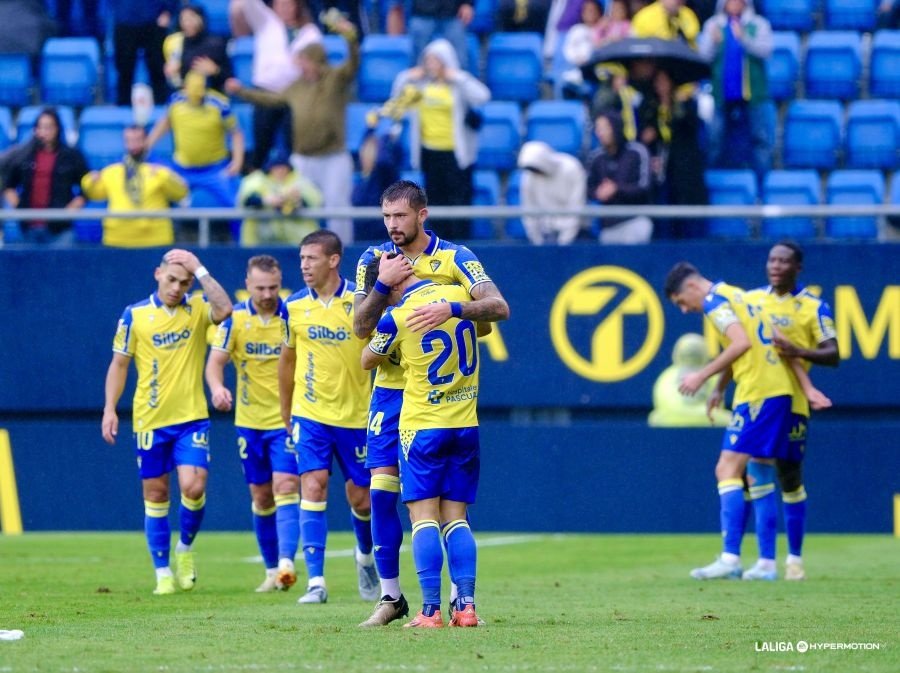 El Cádiz no ganaba desde el 22 de septiembre en Cartagonova. LaLiga