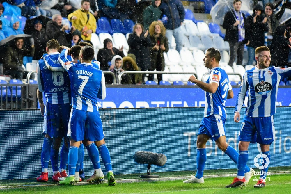 Fede Cartabia abrió el marcador en el Deportivo-Albacete. LaLiga
