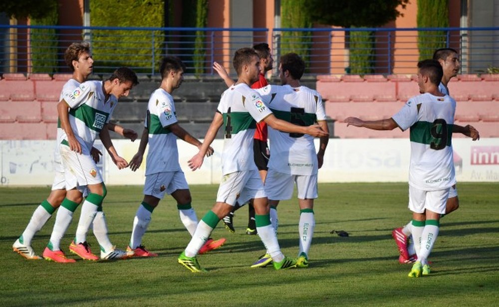 Nino empató en el minuto 21. ElcheCF