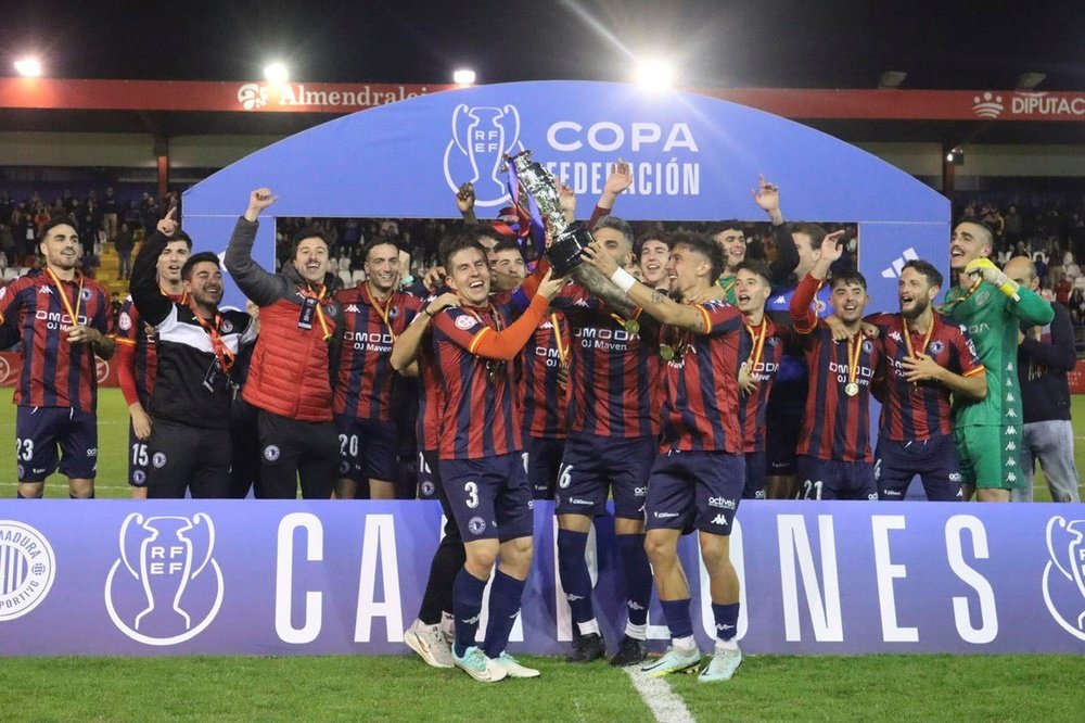 Extremadura, campeón de la Copa Federación. EFE