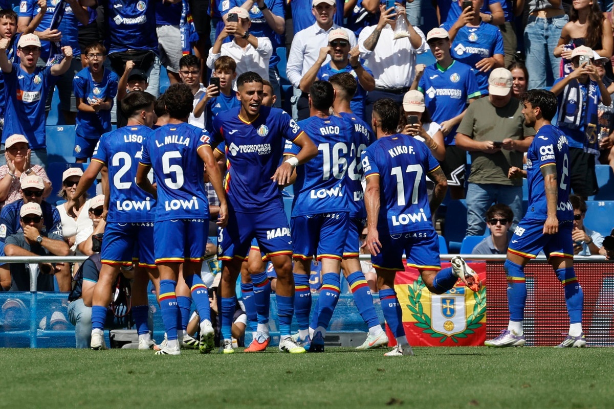 Getafe gol Oviedo