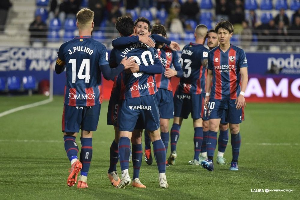 El Huesca mete en un problema más al Andorra. LaLiga