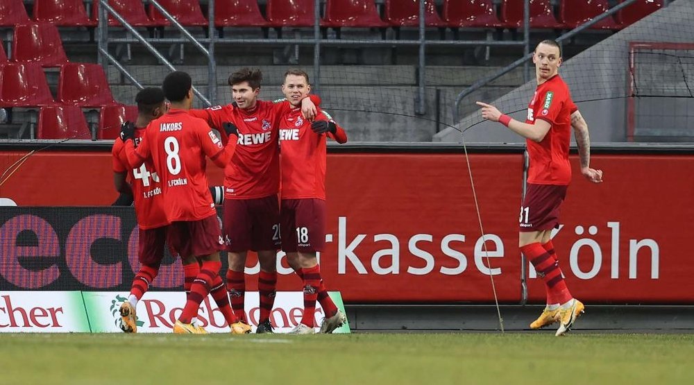 El Colonia venció 3-1 al Greuther Fürth y los hundió más en la clasificación. AFP