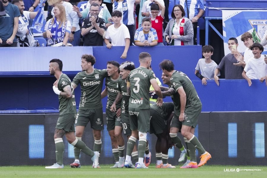 El Leganés devuelve al Málaga a la cruda realidad