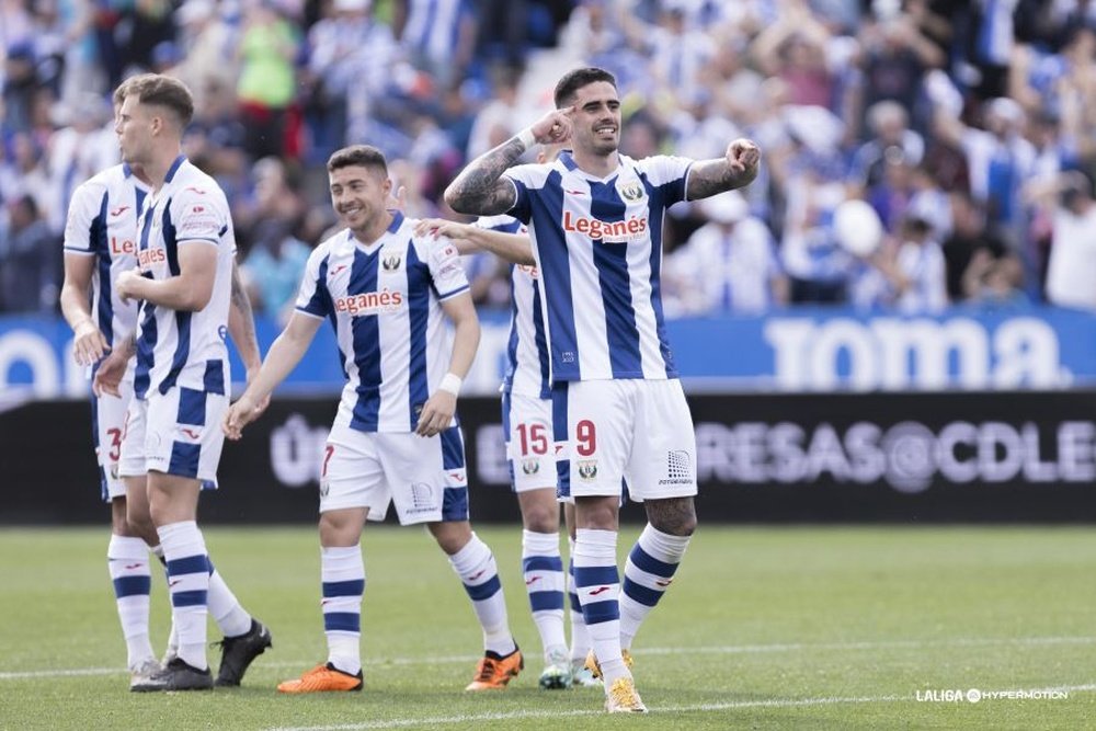 El Leganés logra consolidarse en el trono de Segunda División. LaLiga