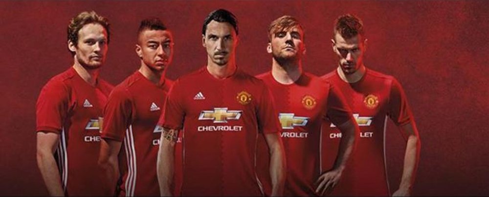 This is Manchester's new shirt. ManchesterUnited