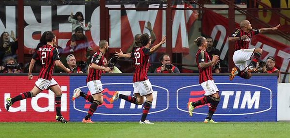 El Milan, a por su tercera victoria consecutiva. Twitter