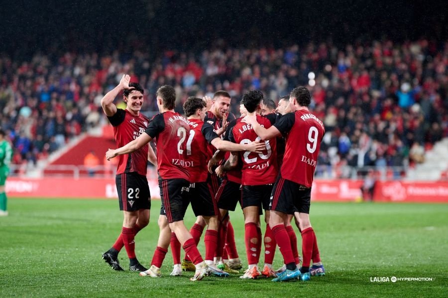 El Mirandés presume de 51 puntos en 29 jornadas. LaLiga