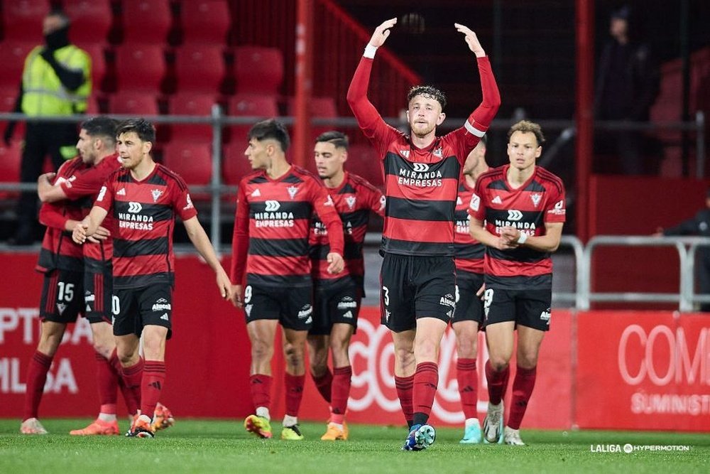 Mirandés-Amorebieta: final, sin comillas, por la permanencia. LaLiga