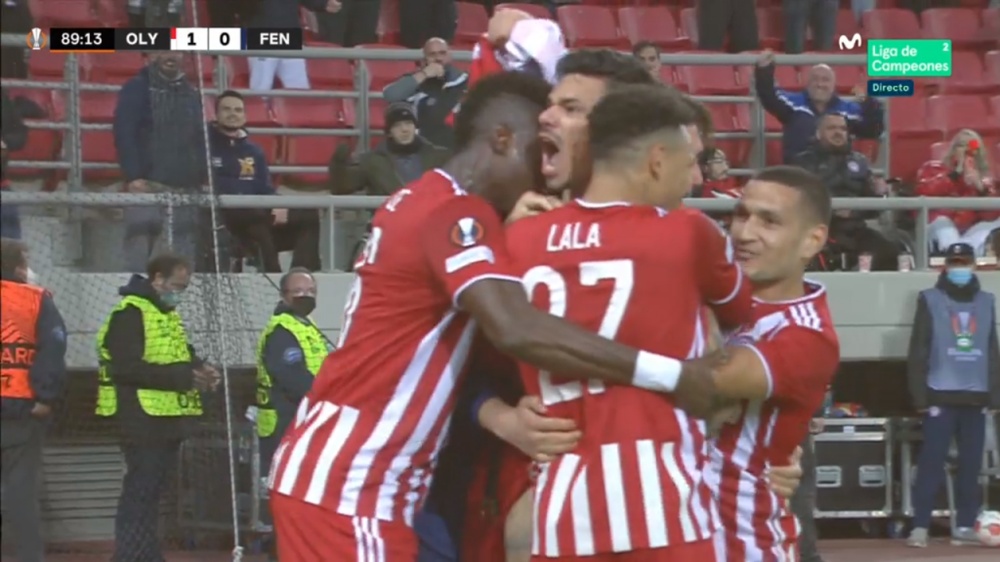 Sigue el directo de la quinta jornada de la Europa League. Captura/MovistarLigadeCampeones