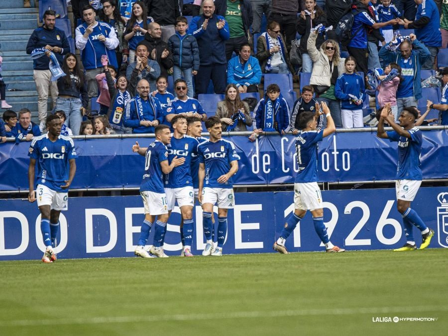 El Oviedo pone el ascenso al rojo vivo. LaLiga