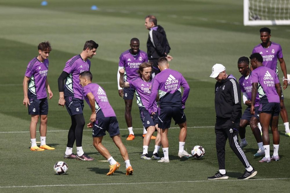 Madrid train without Camavinga. EFE