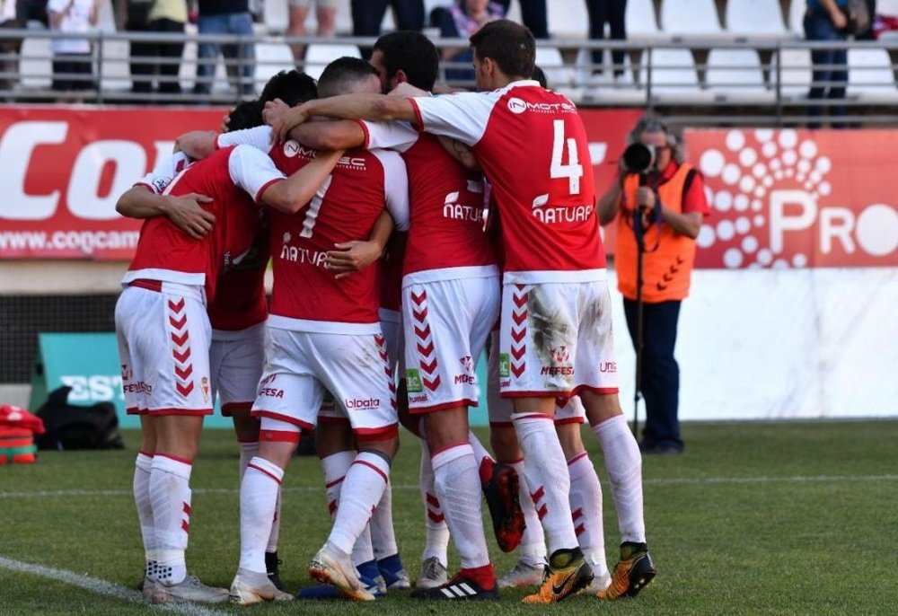 El Real Murcia ya puede respirar tranquilo. RealMurcia