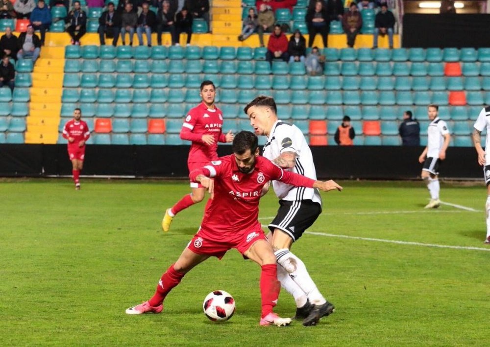 La Cultural cae ante el Salamanca CF UDS. Twitter/CyDLeonesa